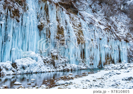 白川氷柱群 97810805