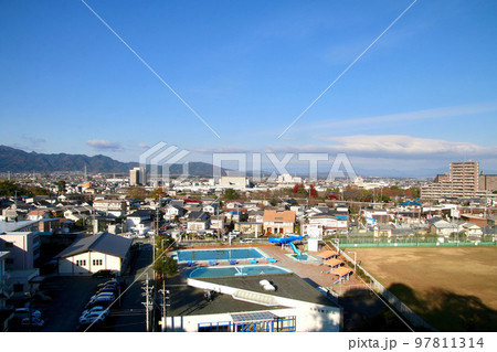 城跡からの眺望・松坂城跡（三重県・松阪市） 97811314