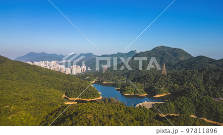 Kowloon Reservoir Dam, Kam Shan Country Park, Hong Kong 2 March 2022 Kowloon Reservoir Dam, Kam Shan Country Park, Hong Kong 2 March 2022 97811896