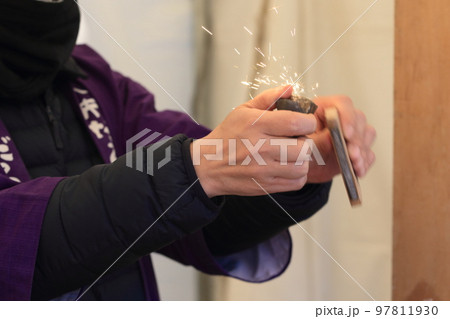 火打石　切り火 97811930