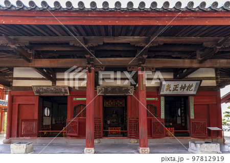 黄檗宗の寺院、崇福寺「護法堂」【長崎県長崎市】 97812919