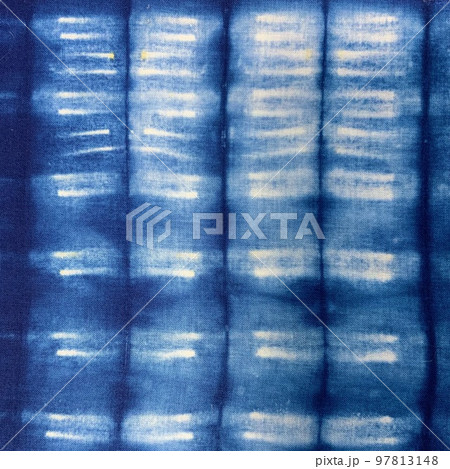 藍染の模様 藍染の模様 97813148