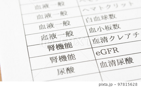 腎機能 健康診断 健康管理 医療 腎機能 健康診断 健康管理 医療 97815628