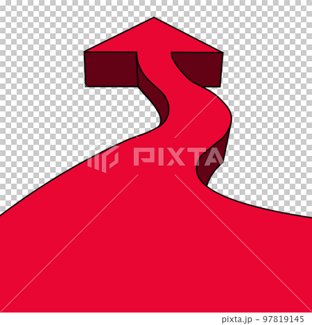 curved arrow curved arrow 97819145