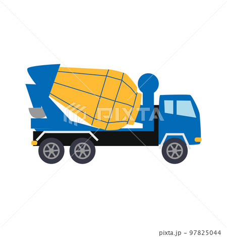 Special machines for construction work. Forklifts, concrete mixer, cranes, excavators, tractors, bulldozers, trucks 97825044