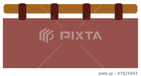 暖簾のコピースペース 97825083