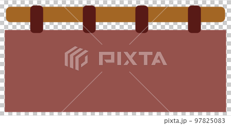 暖簾のコピースペース 97825083