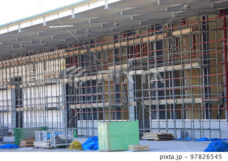 倉庫の建築 工事 倉庫の建築 工事 97826545
