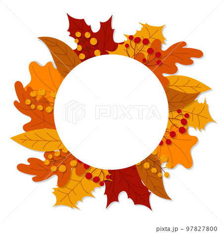 Hello autumn falling leaves. Autumnal foliage fall and popular leaves. Autumn design. Charming autumn pattern. Hand drawn. Vector illustration Hello autumn falling leaves. Autumnal foliage fall and popular leaves. Autumn design. Charming autumn pattern. Hand drawn. Vector illustration 97827800