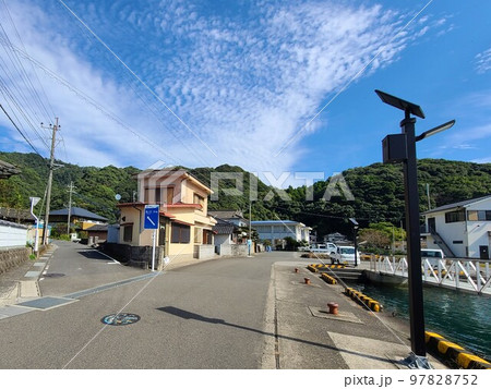 幣串へぐし港周辺の風景　獅子島　長島町　出水郡　鹿児島県 97828752