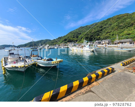幣串へぐし港周辺の風景　獅子島　長島町　出水郡　鹿児島県 97828762