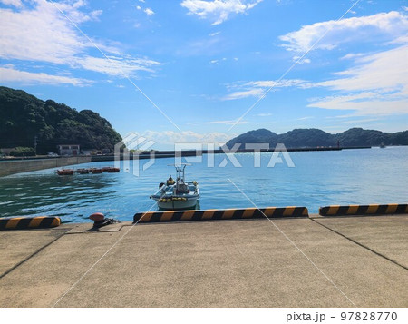 幣串へぐし港周辺の風景　獅子島　長島町　出水郡　鹿児島県 97828770