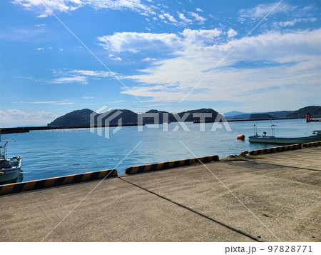 幣串へぐし港周辺の風景 獅子島 長島町 出水郡 鹿児島県 幣串へぐし港周辺の風景 獅子島 長島町 出水郡 鹿児島県 97828771