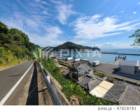 幣串へぐし港周辺の風景 獅子島 長島町 出水郡 鹿児島県 幣串へぐし港周辺の風景 獅子島 長島町 出水郡 鹿児島県 97828781