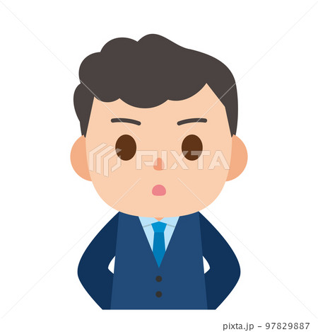 発言する男性 97829887