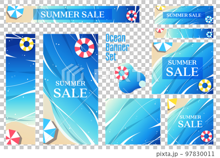 Banner set _ sea Banner set _ sea 97830011