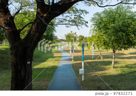 Taichung Central Park. Xitun District Shuinan Economic and Trade Area. Taichung City, Taiwan. 97832271