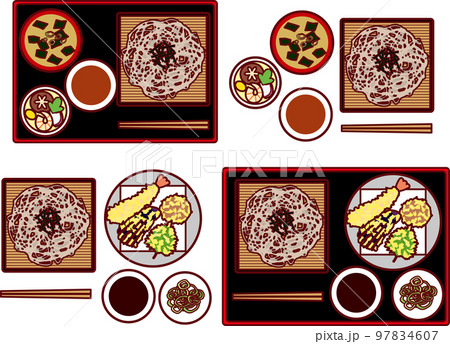 そば定食 97834607