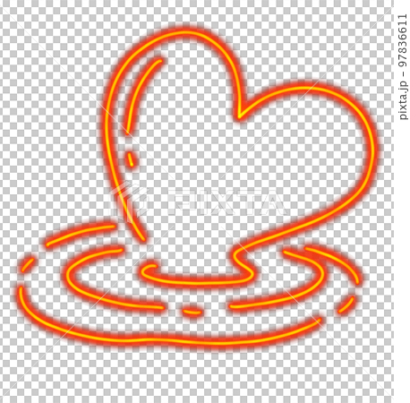 Valentines day neon heart love symbol sign decoration item glow in the dark Valentines day neon heart love symbol sign decoration item glow in the dark 97836611