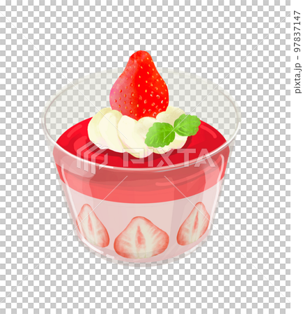 いちごのムース 苺 いちごのムース 苺 97837147
