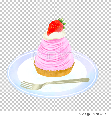 いちごのモンブラン　苺 97837148
