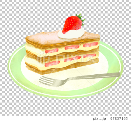 いちごのミルフィーユ　苺 97837165
