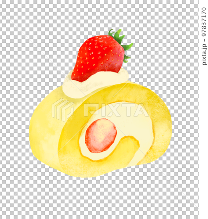 Strawberry Roll Cake Strawberry 97837170