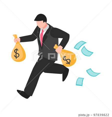 Corruption Isometric Icon 97839822