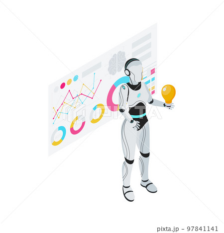 Business Idea Cyborg Composition 97841141