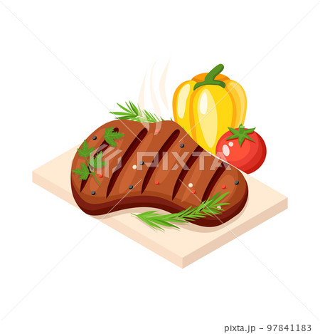 BBQ Grill Meal Composition 97841183