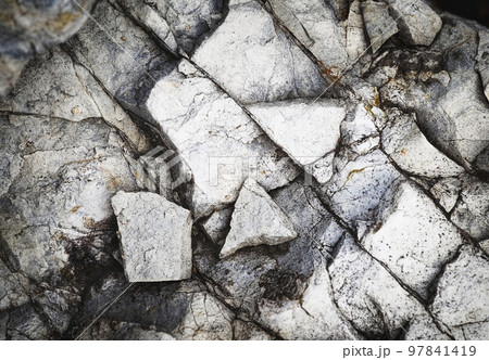 sharp pebbles on limestone rock sharp pebbles on limestone rock 97841419
