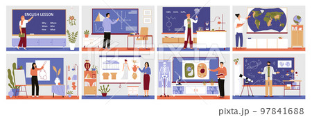 School Teachers Set 97841688