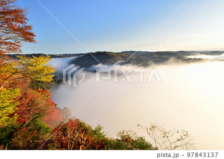 鎌倉山の雲海 97843137