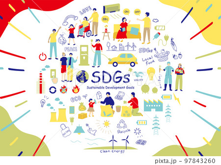 SDGs　持続可能な社会 97843260