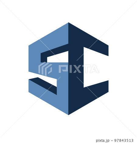 Abstract Letters CS initial C & S combination logo design vector template Abstract Letters CS initial C & S combination logo design vector template 97843513
