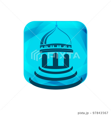 islamic center building moslem center mosque logo design graphic concept vector islamic center building moslem center mosque logo design graphic concept vector 97843567