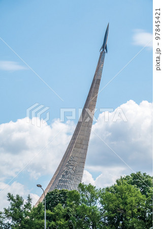 Monument to the Conquerors of Space, Moscow, Russia 97845421