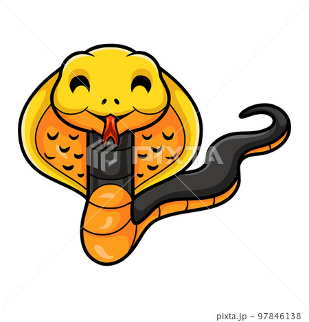 Cute philippines cobra cartoon (Naja samarensis) Cute philippines cobra cartoon (Naja samarensis) 97846138