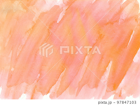 テクスチャー　赤　水彩にじみ 97847103