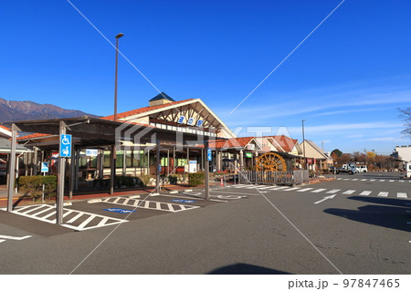 道の駅花の里いいじまの景観 97847465