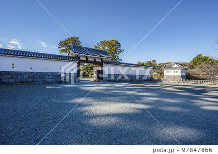 小田原城址公園　馬出門 97847866