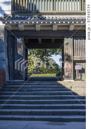 小田原城址公園　常盤木門 97848534