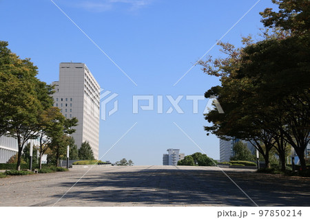 東京都江東区有明の風景 東京都江東区有明の風景 97850214