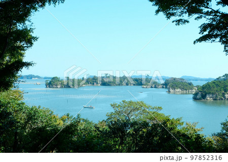 宮城県松島の海 宮城県松島の海 97852316