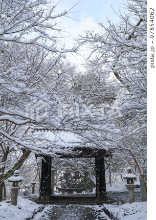 雪の秋月 97854062