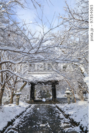 雪の秋月 雪の秋月 97854065