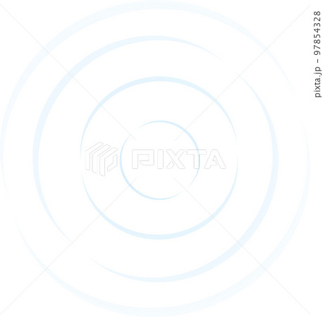 波紋イラスト一つ 波紋イラスト一つ 97854328