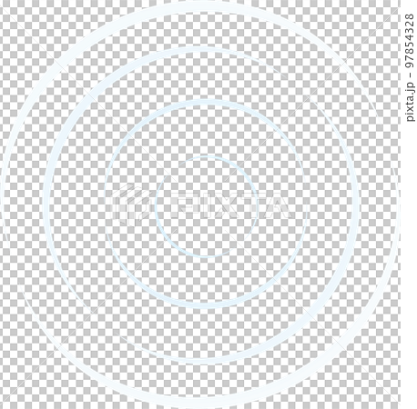 波紋イラスト一つ 波紋イラスト一つ 97854328