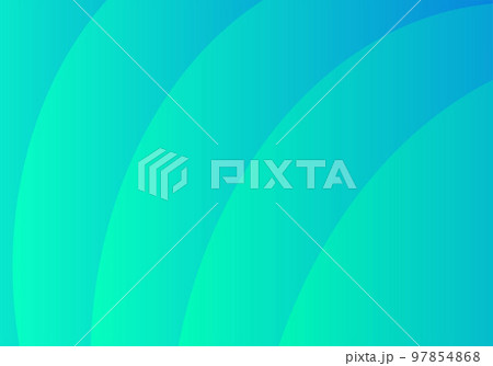 Abstract background composed of wavy curves Gradient from light cyan to dark 97854868