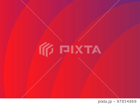 Abstract background composed of wavy curves Gradient from light red to dark : Vector 97854869